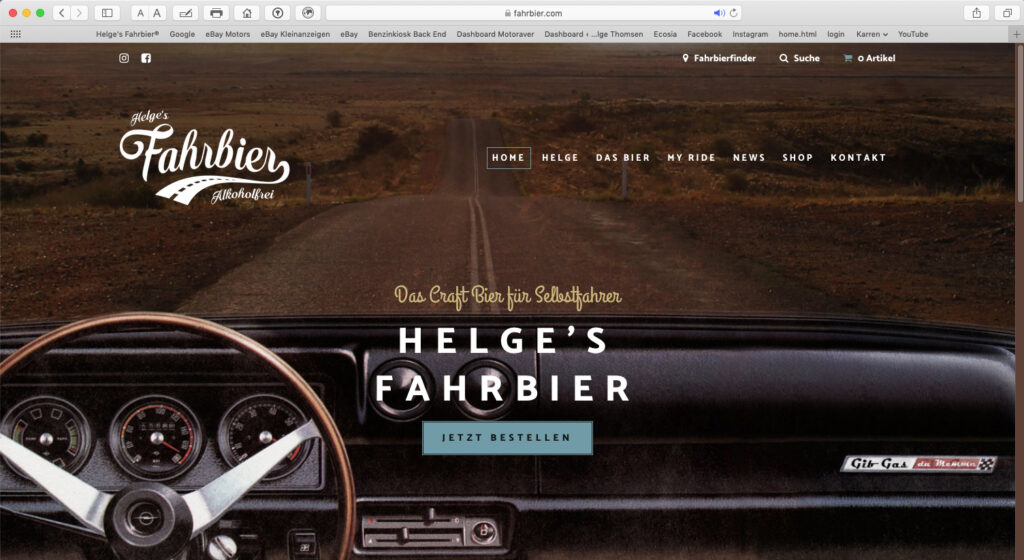 Helges Fahrbier - Drink and Drive
